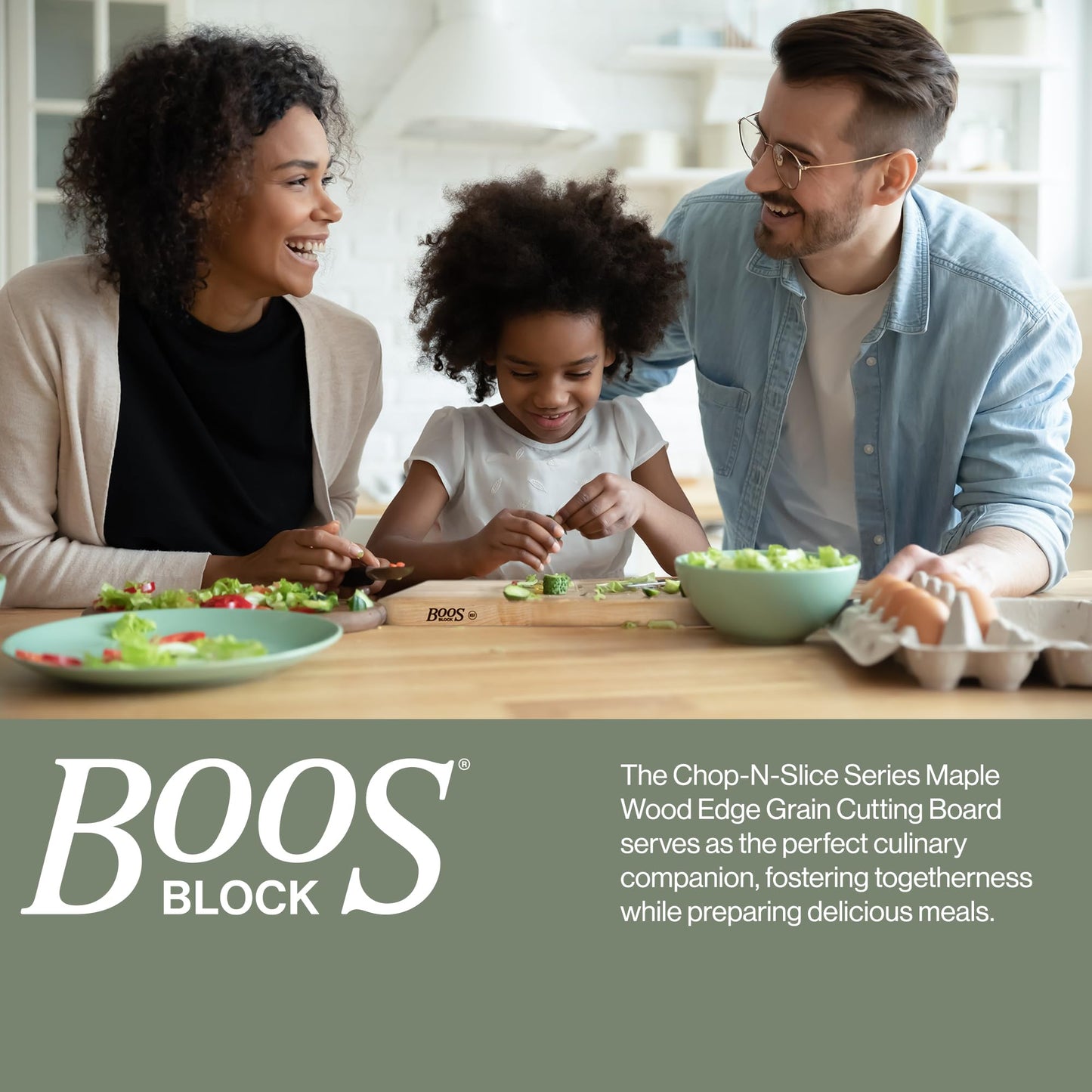 John Boos R-Board Series Maple Cutting Board (24”x18”x1.5”)