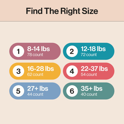 The Honest Company Comfort Dry Diapers: TCF Plant-Based Protection