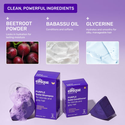 Ethique "Professor Curl" Shea Butter Shampoo Bar: Plastic-Free