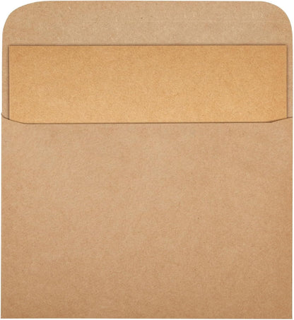 The True Shift Stationery: Blank Kraft Cards for Effortless Customization and Zero Plastic Waste