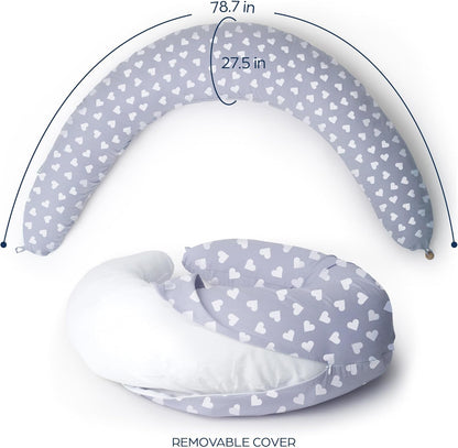 Niimo XXL 100% Cotton Pregnancy & Breastfeeding Support Pillow