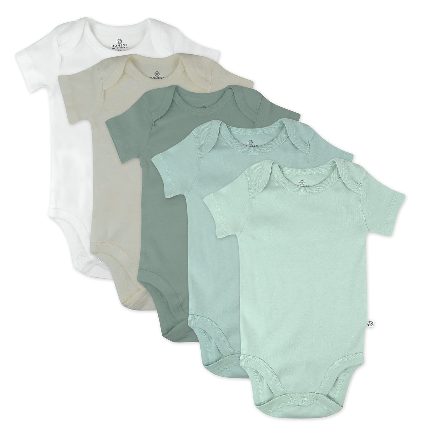 HonestBaby Organic Cotton Bodysuits: GOTS Certified Purity