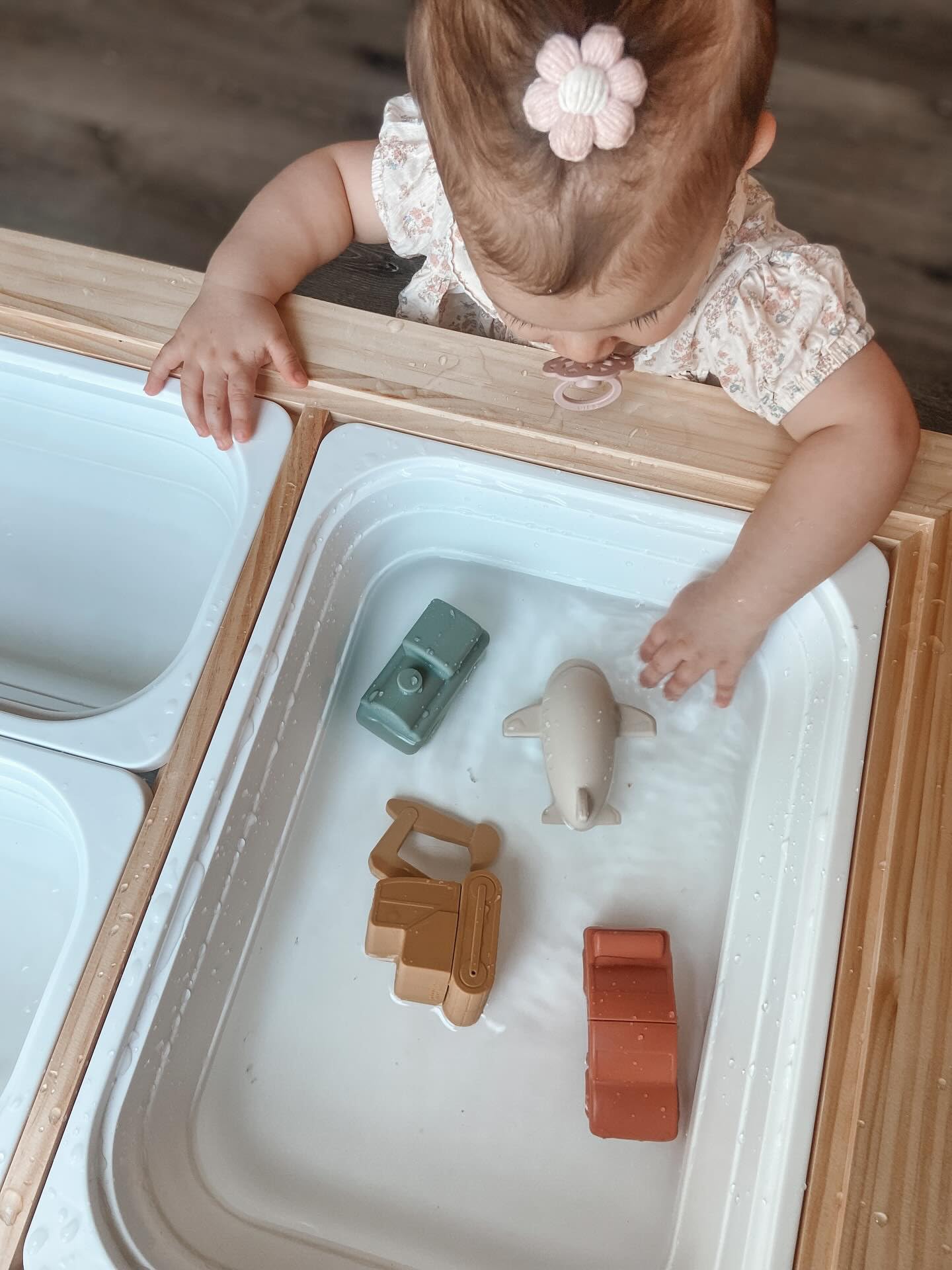 Brooklyn + Neutral Silicone Bath Toys: Mold-Free Animal 5-Pack