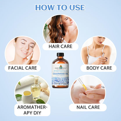 EVOKE OCCU 100% Pure Clary Sage Essential Oil: 4oz Value Size