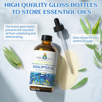 EVOKE OCCU: 100% Pure Clary Sage Essential Oil, 4oz