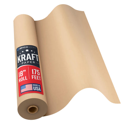 Stop Using Bubble Wrap: The 1,200" Recycled Brown Kraft Paper Roll, USA Made