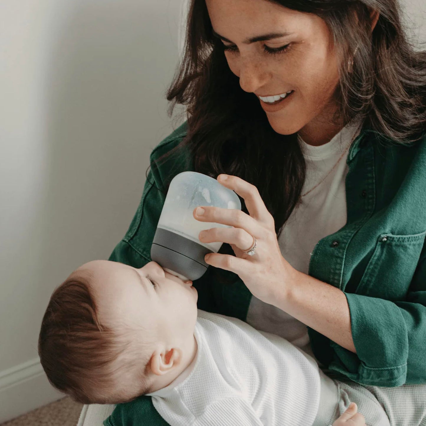 Nanobebe Flexy 9oz Silicone Baby Bottles with Anti-Colic Venting (3-Pack)