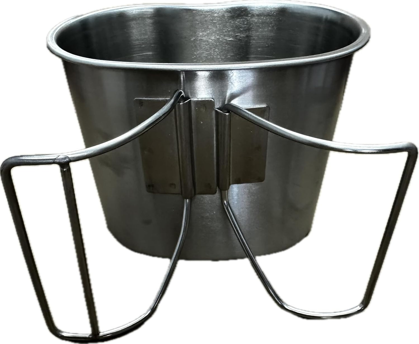 GI Military Grade Stainless Steel Canteen & Kidney Style Cup