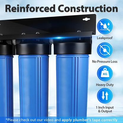 Whole-House PFAS & Scale Water Filter, 3-Stage – iSpring WGB32B-PFKDS