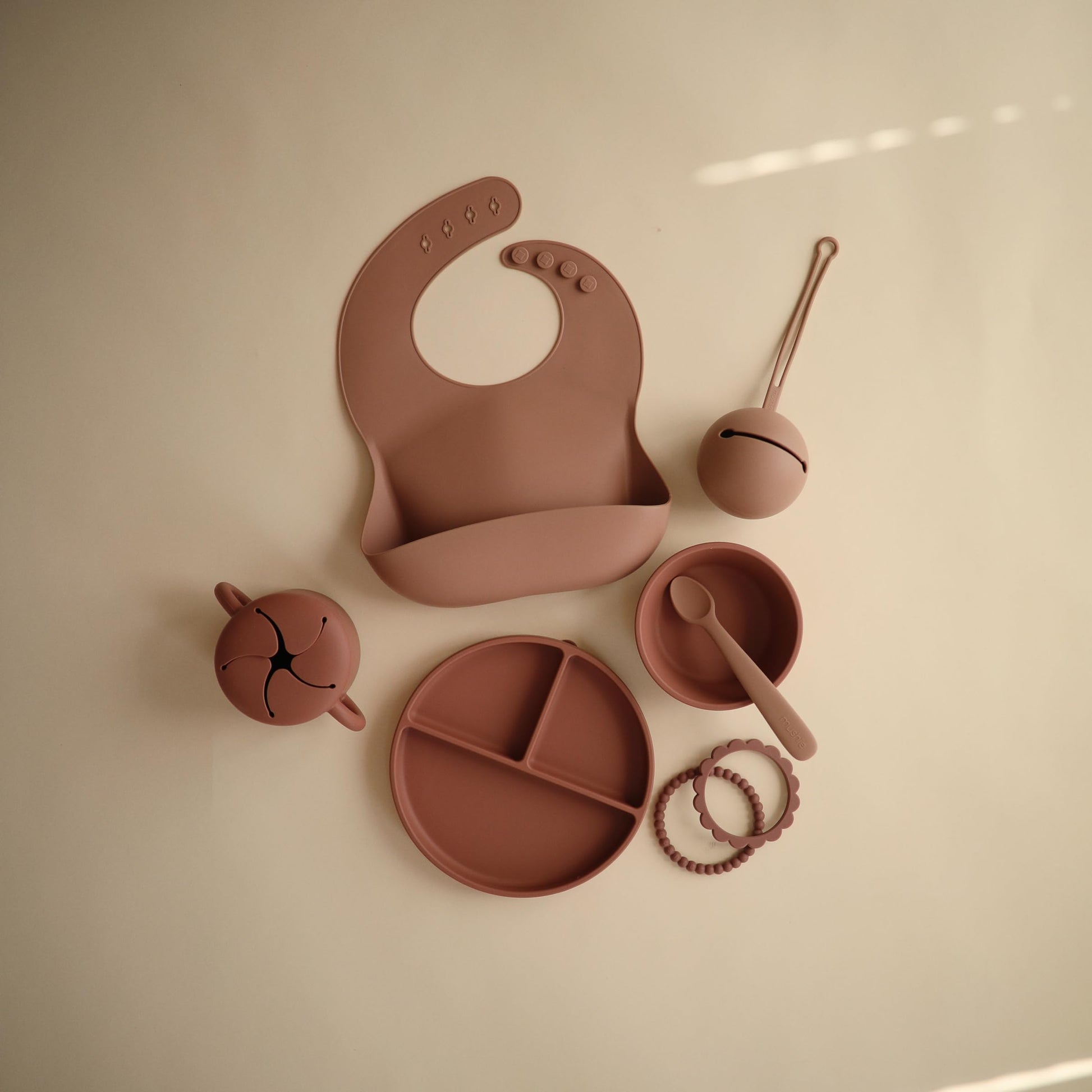 mushie: Silicone Suction Bowl - BPA - Free, Spill - Proof, Baby Feeding Bowl - The Tribalist