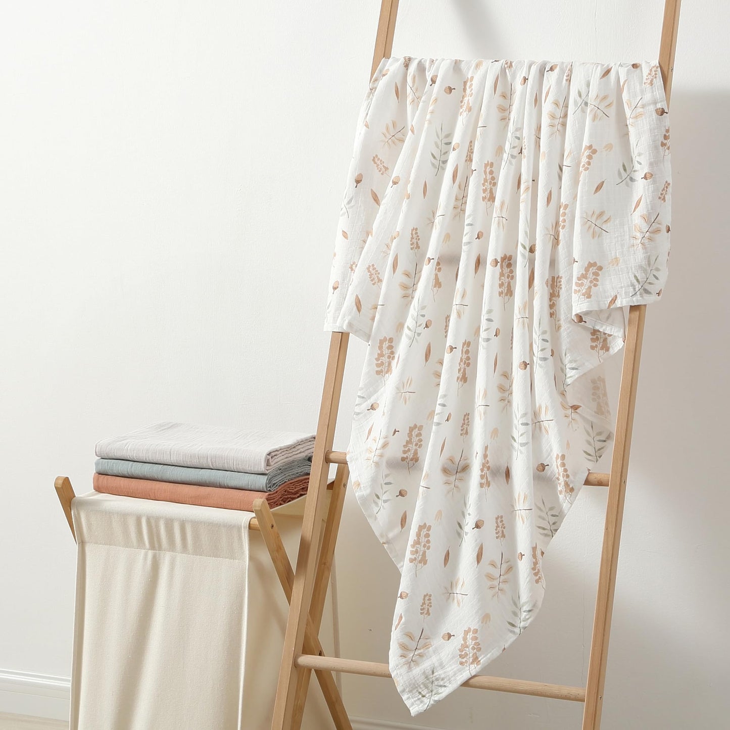 POMISO Muslin Swaddle Pack: 100% Pure Cotton Comfort