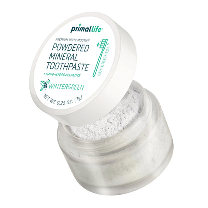 Primal Life Organics Dirty Mouth Toothpowder: Sweet Bubblegum 0.25 oz
