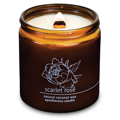 Non-Toxic Coconut Wax Candle: Signature Crackling Wood Wick, Phthalate-Free, 60-Hour Clean Burn