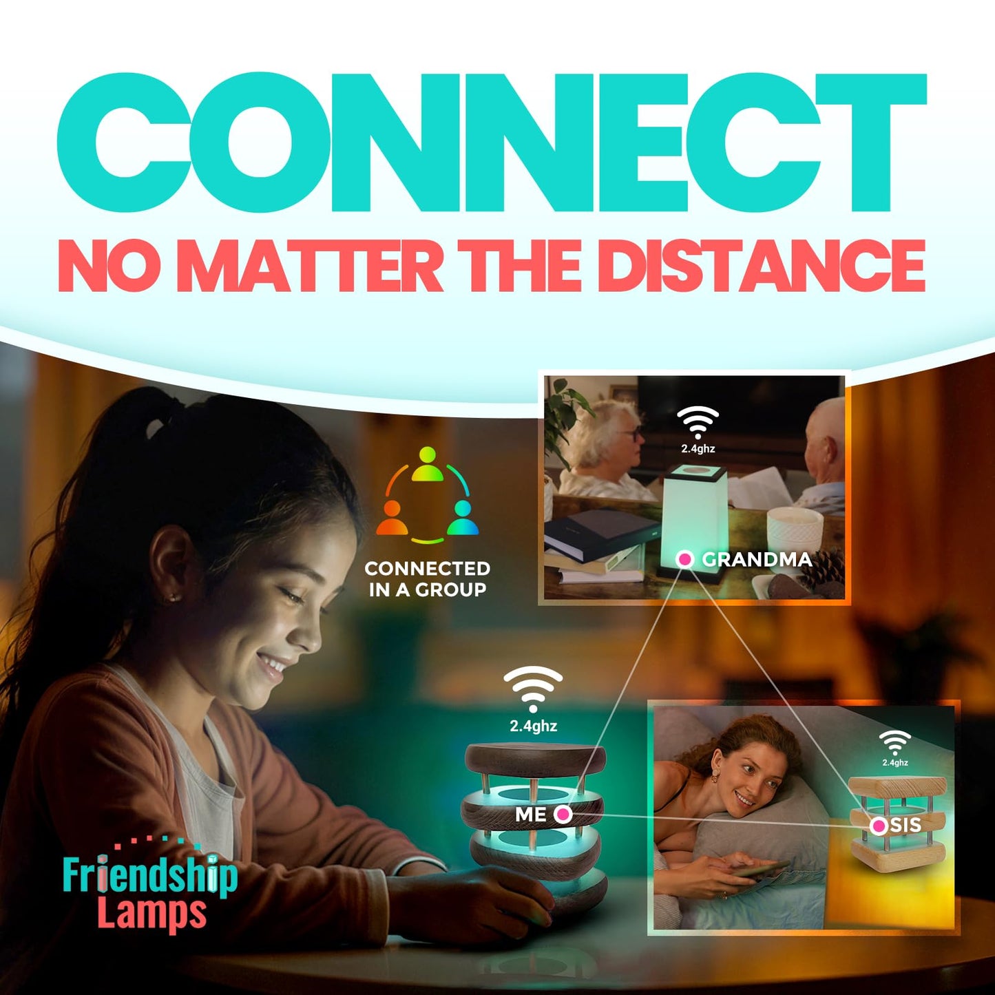 Filimin Friendship Lamp: Mid-Century Knotty Alder Wood