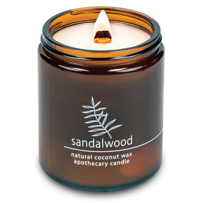 Non-Toxic Coconut Wax Candle: Signature Crackling Wood Wick, Phthalate-Free, 60-Hour Clean Burn