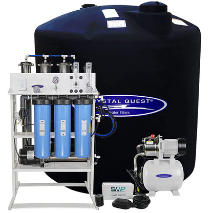 Crystal Quest: The Whole House Reverse Osmosis Filtration to Eliminate Contaminants and Dissolved Solids
