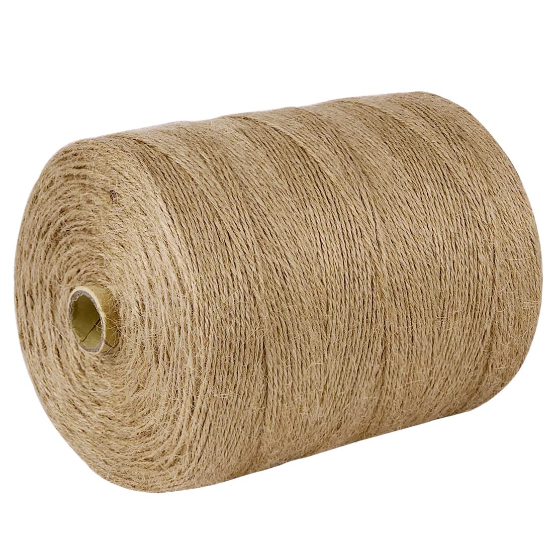 100% Natural Jute Twine: 1100 Feet of Biodegradable Cord for Zero-Waste Crafting and Gardening