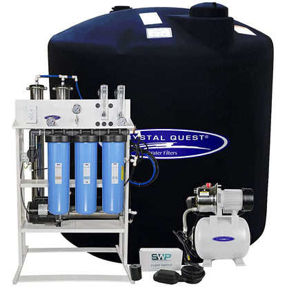 Crystal Quest: The Whole House Reverse Osmosis Filtration to Eliminate Contaminants and Dissolved Solids