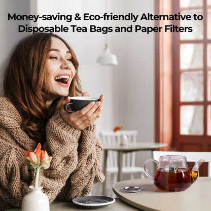 Reinmoson Extra Fine Mesh Stainless Steel Tea Strainer