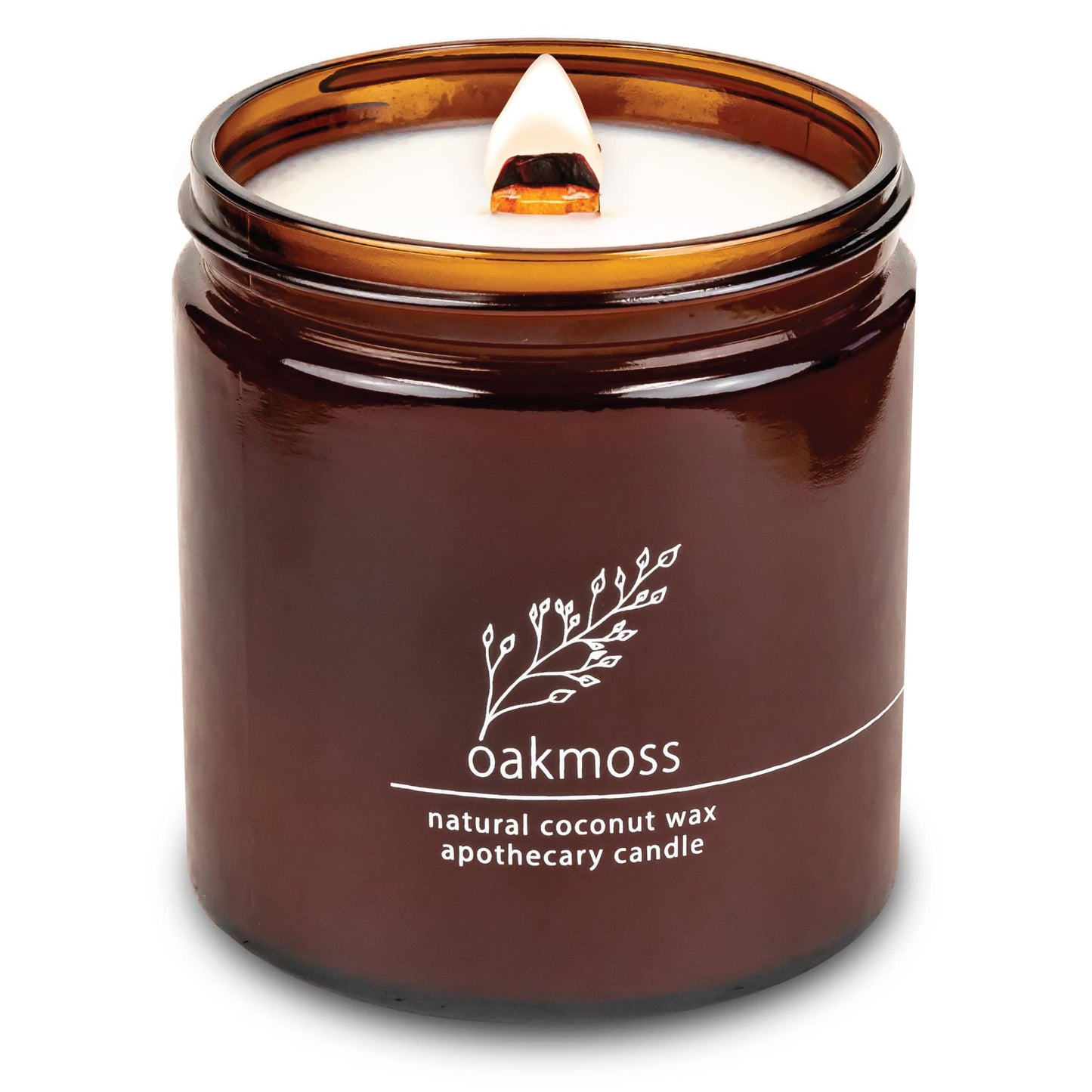 Non-Toxic Coconut Wax Candle: Signature Crackling Wood Wick, Phthalate-Free, 60-Hour Clean Burn