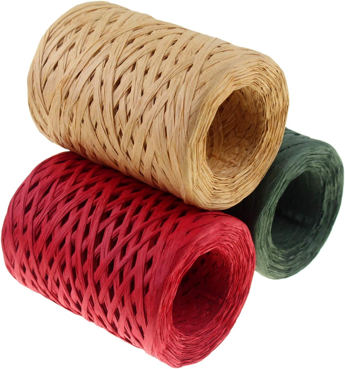 100% Paper Twine: The Natural, Recyclable Raffia Ribbon for Zero-Waste Christmas Wrapping