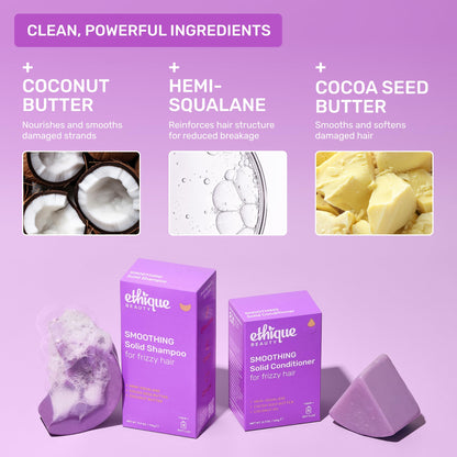 Ethique "Professor Curl" Shea Butter Shampoo Bar: Plastic-Free