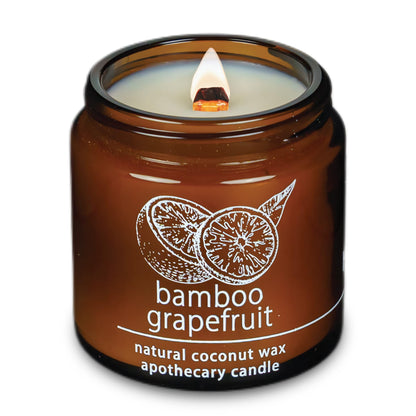 Non-Toxic Coconut Wax Candle: Signature Crackling Wood Wick, Phthalate-Free, 60-Hour Clean Burn