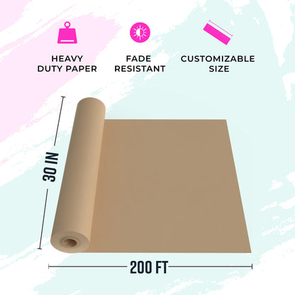 Stop Using Bubble Wrap: The 1,200" Recycled Brown Kraft Paper Roll, USA Made