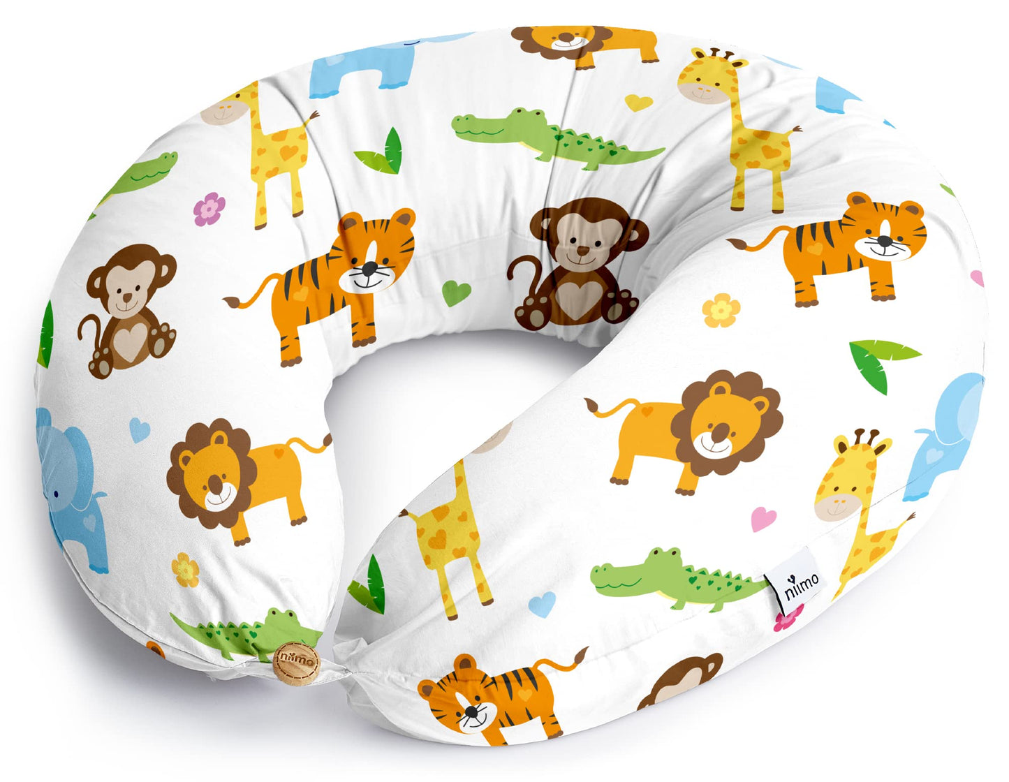 Niimo XXL 100% Cotton Pregnancy & Breastfeeding Support Pillow