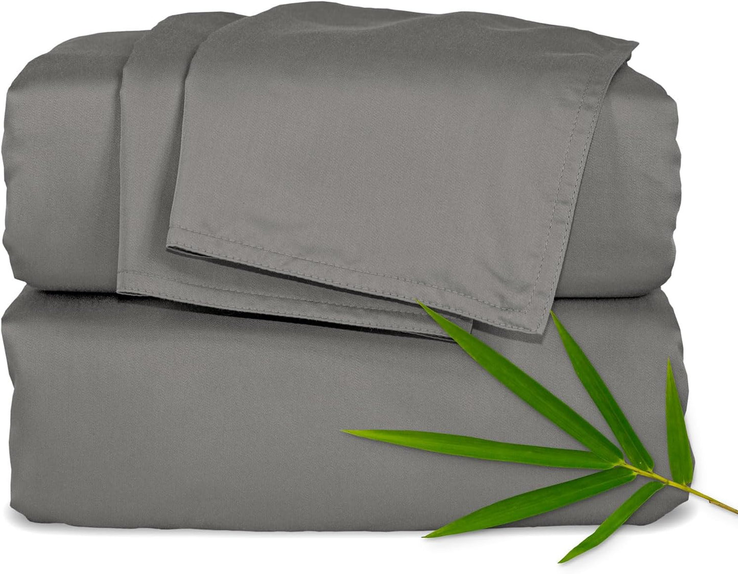 Pure Bamboo 100% Organically Grown Viscose 4-Piece King Sheet Set