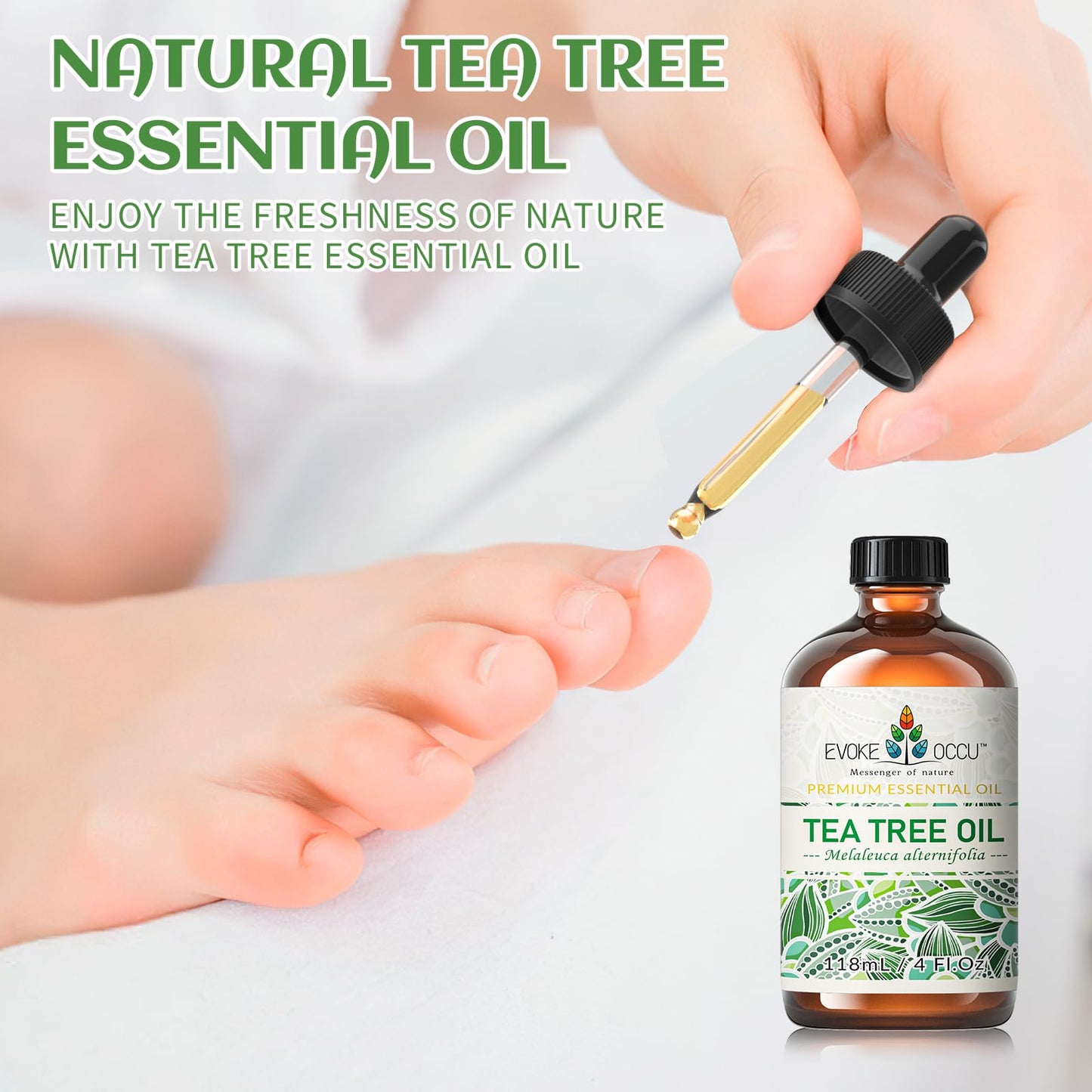 EVOKE OCCU: 100% Pure Clary Sage Essential Oil, 4oz