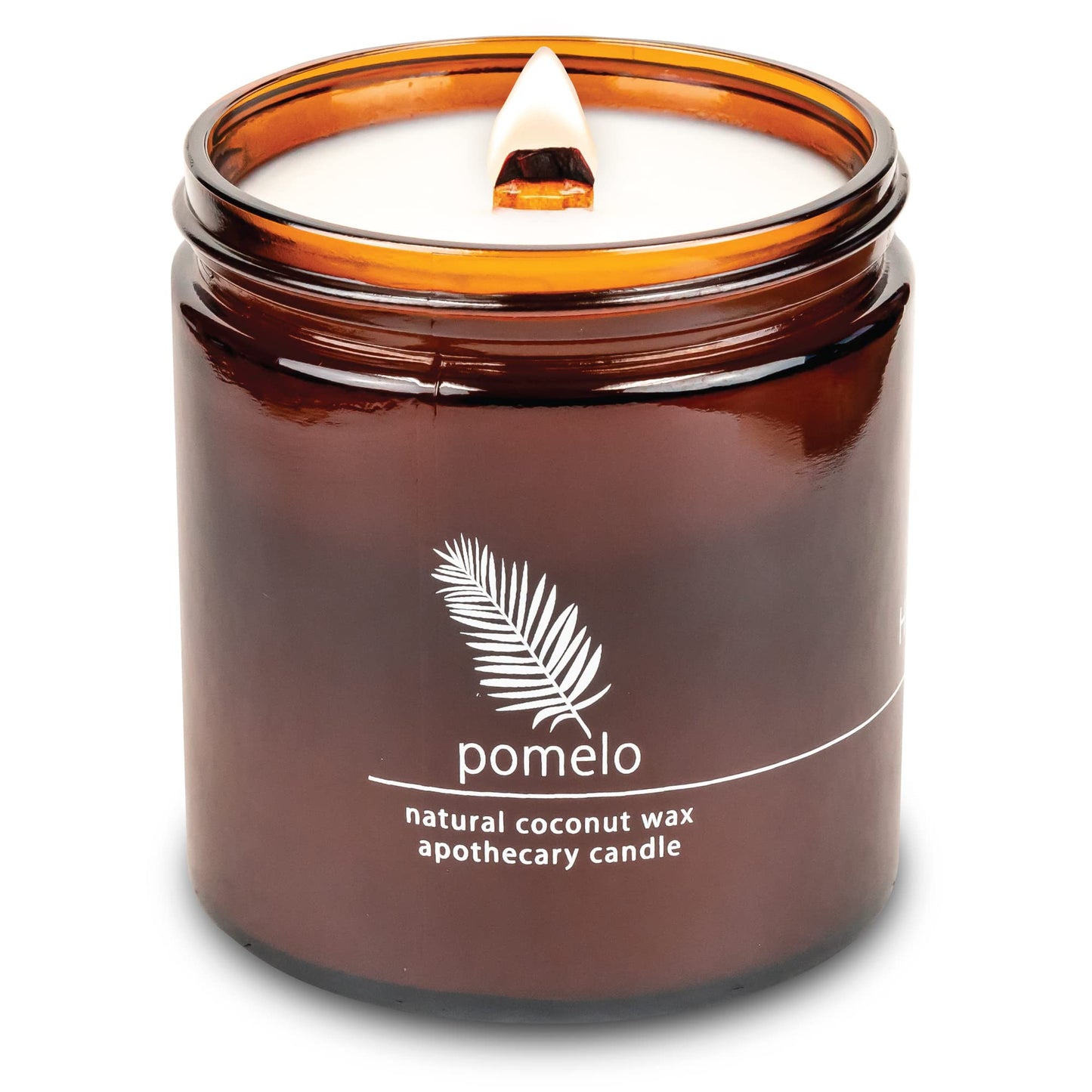 Non-Toxic Coconut Wax Candle: Signature Crackling Wood Wick, Phthalate-Free, 60-Hour Clean Burn