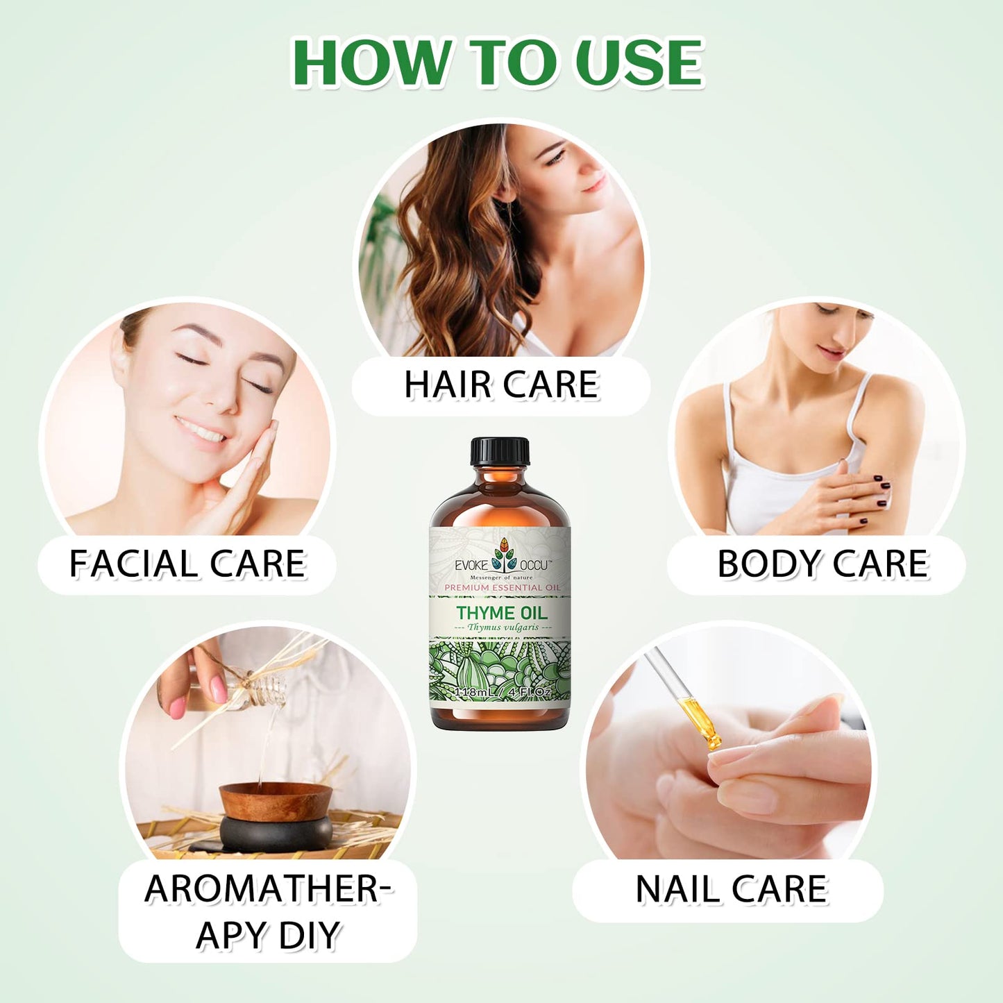 EVOKE OCCU: 100% Pure Clary Sage Essential Oil, 4oz