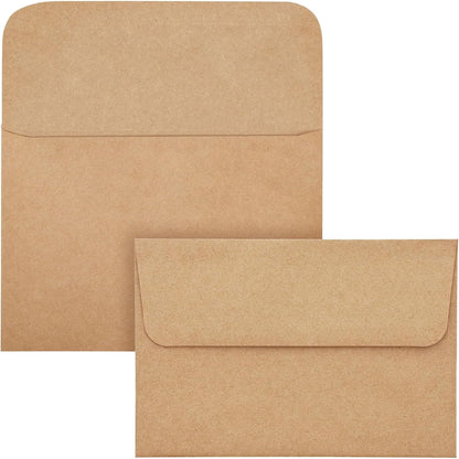 The True Shift Stationery: Blank Kraft Cards for Effortless Customization and Zero Plastic Waste