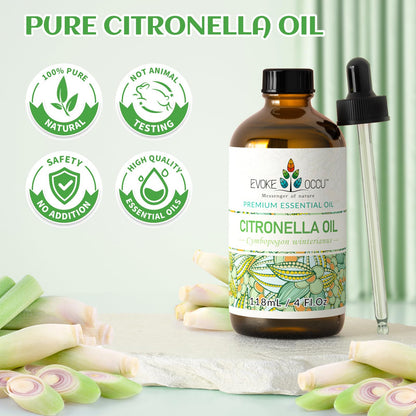 EVOKE OCCU: 100% Pure Clary Sage Essential Oil, 4oz