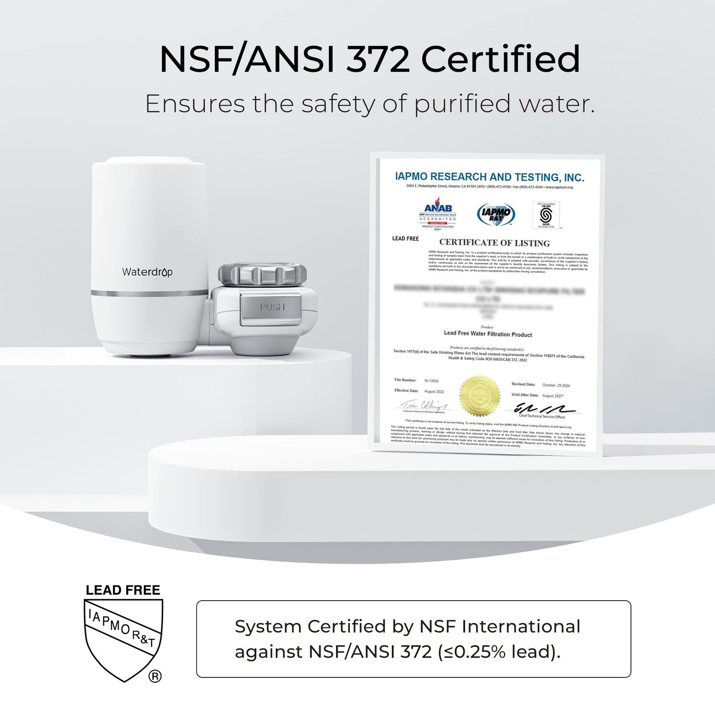 Waterdrop: The 304 Stainless Steel Faucet Filter That Ends Plastic Body Waste