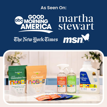 Truly Free Plant-Based Refillable Laundry Wash for Sensitive Skin