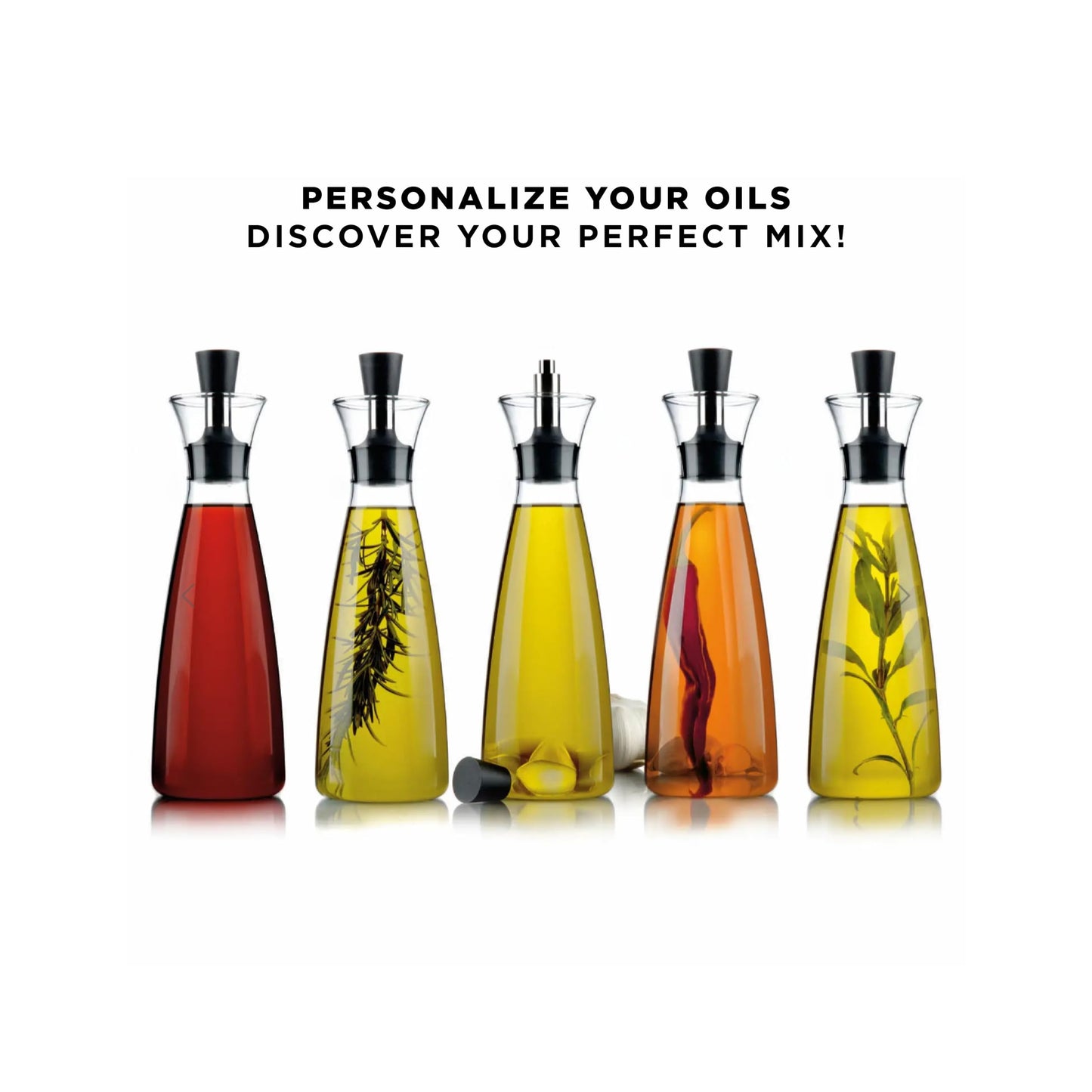 Eva Solo Oil and Vinegar Carafe: 0.5L Drip-Free Glass Flask