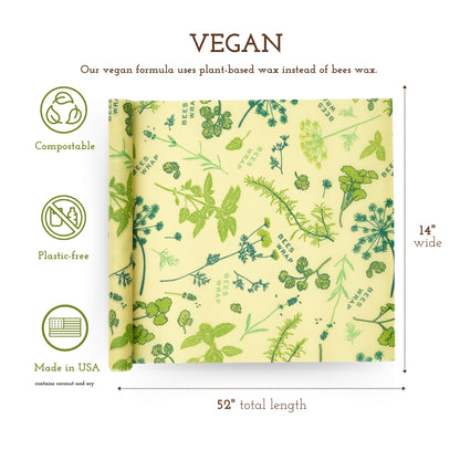 Bee’s Wrap Beeswax Food Wrap Roll | TRUE Shift Plastic‑Free Kitchen