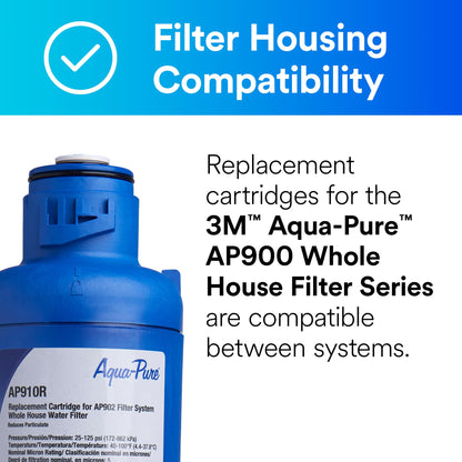 3M Aqua-Pure AP904: Heavy-Duty 304 Stainless Steel Filter to Eliminate Chlorine & Scale