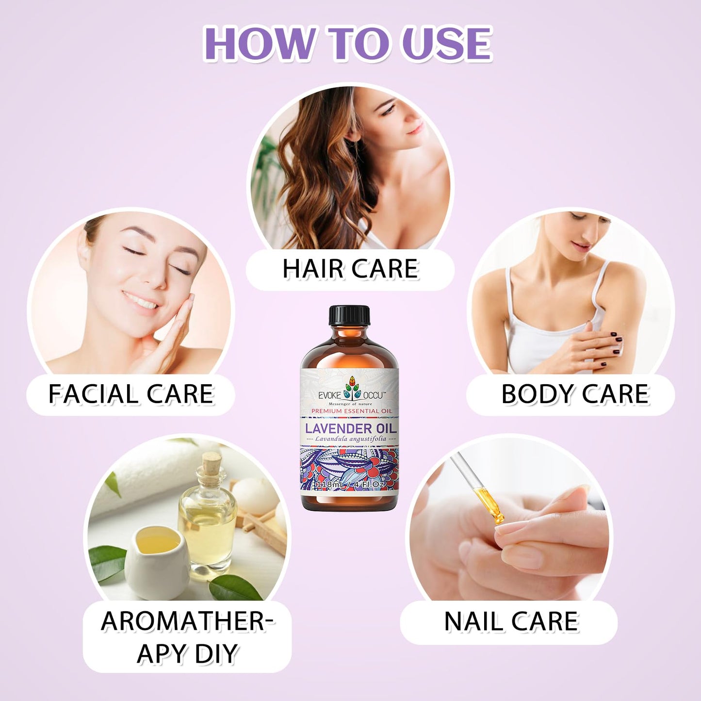 EVOKE OCCU: 100% Pure Clary Sage Essential Oil, 4oz