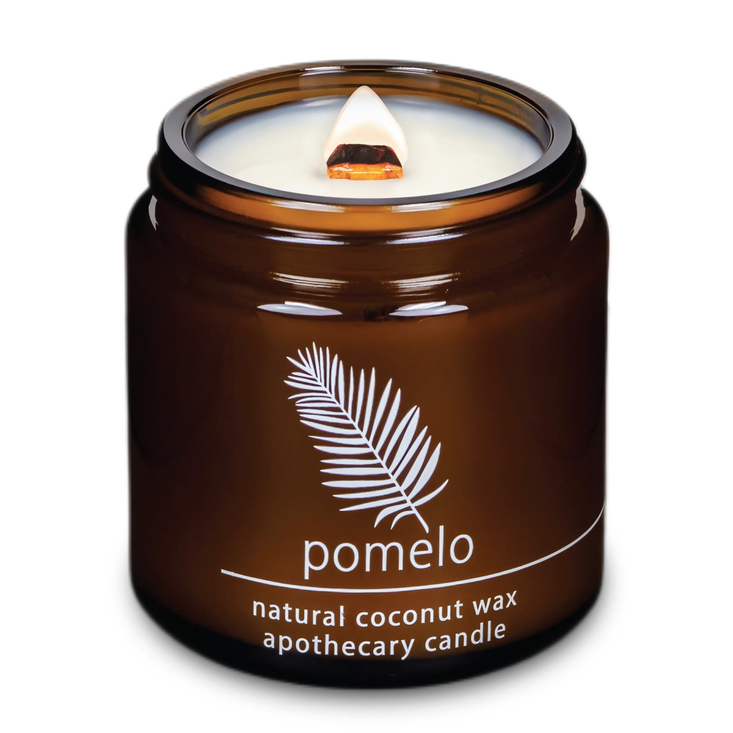 Non-Toxic Coconut Wax Candle: Signature Crackling Wood Wick, Phthalate-Free, 60-Hour Clean Burn