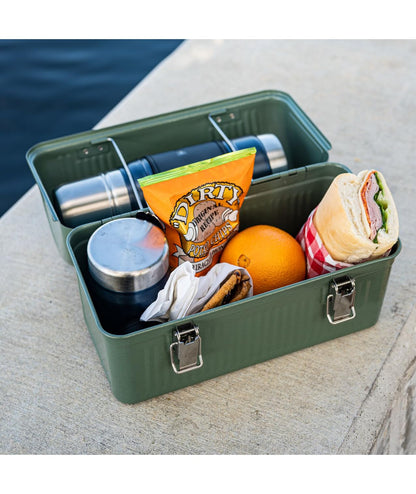Stanley Classic Lunch Box 10qt - Vintage Metal Meal Container