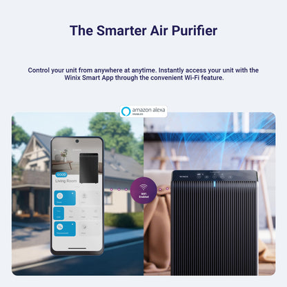 WINIX 5500-2: True HEPA Purifier with Washable Carbon Filter for Odor & VOC Reduction