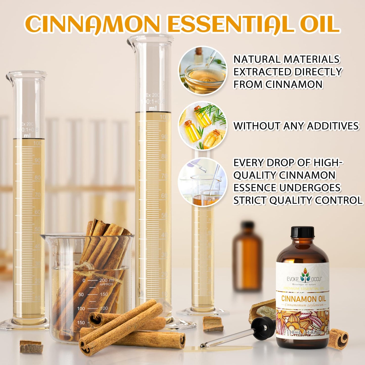 EVOKE OCCU: 100% Pure Clary Sage Essential Oil, 4oz