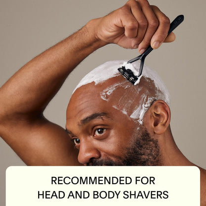 Leaf Shave All-Metal Safety Razor with Flexible Pivoting Head, Plastic-Free Triple-Blade Razor