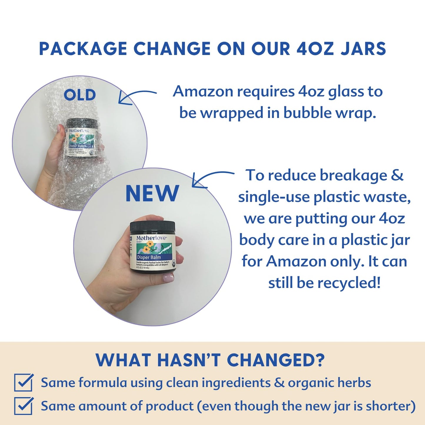 Motherlove Organic Diaper Balm: Herbal Petroleum-Free Relief