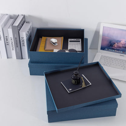 End Plastic Bins: Decorative Storage Boxes Made from Premium, Recyclable Kraft Paper