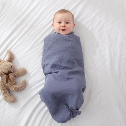 POMISO Muslin Swaddle Pack: 100% Pure Cotton Comfort