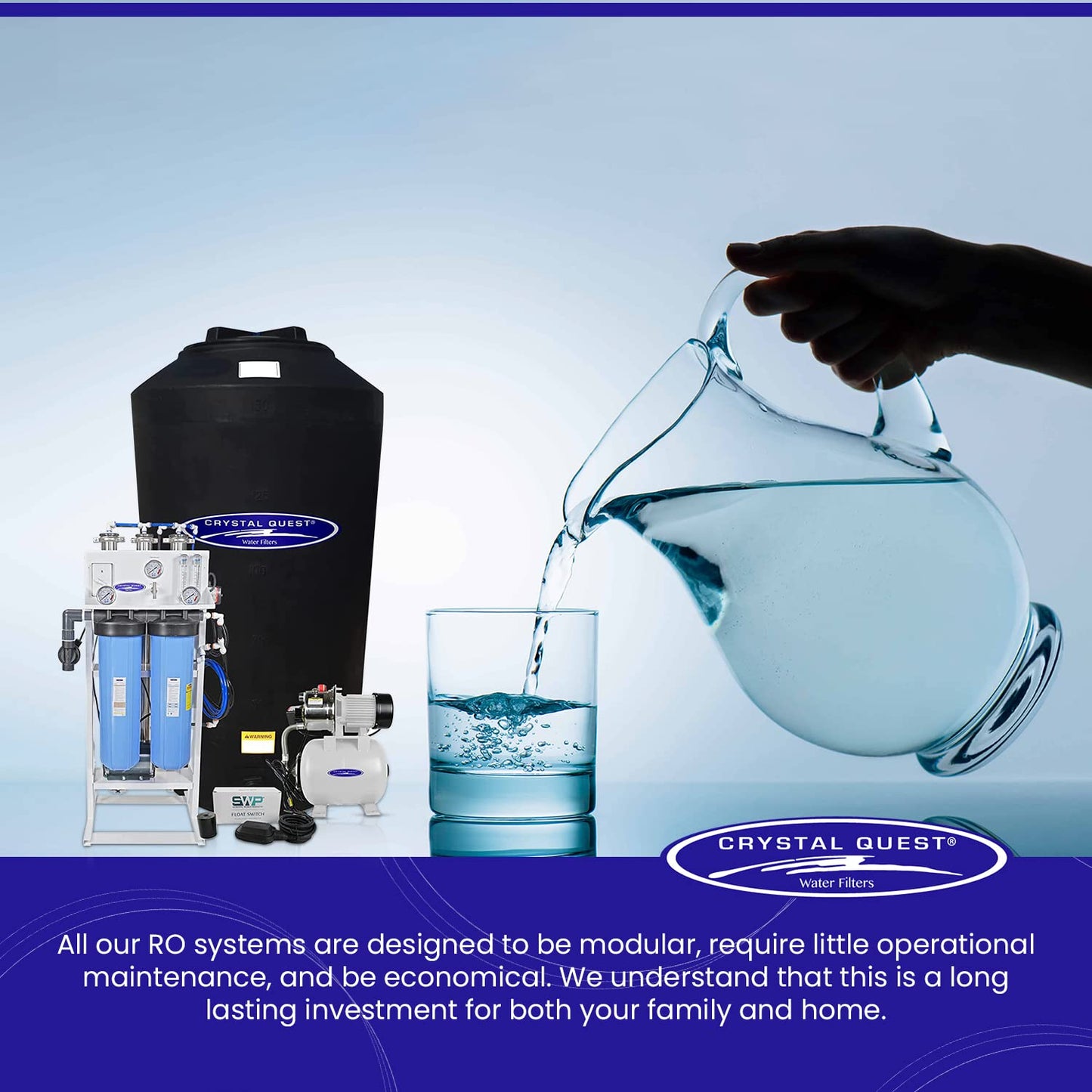 Crystal Quest: The Whole House Reverse Osmosis Filtration to Eliminate Contaminants and Dissolved Solids